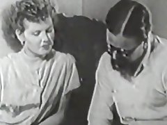 Păros băiat penetrant noul său prieten (anii 1950 vintage)